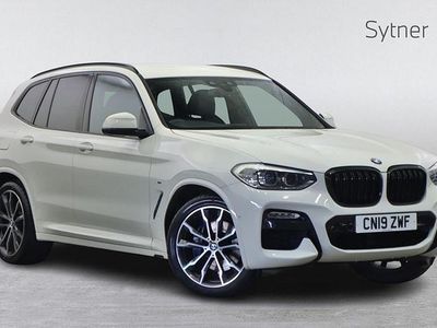 White Used 2019 BMW X3 M Sport SUV | £26,000 (Fair price)