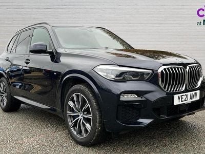 Black Used 2021 BMW X5 M Sport SUV | £40,480 (Good price)