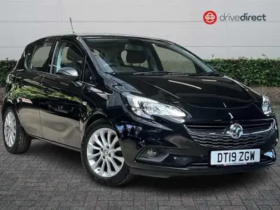 Used Vauxhall Corsa 90 HP (66 kW) 2019 Black Hatchback