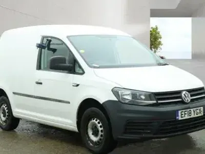 Used VW Caddy Startline 102 HP (75 kW) 2018 White MPV