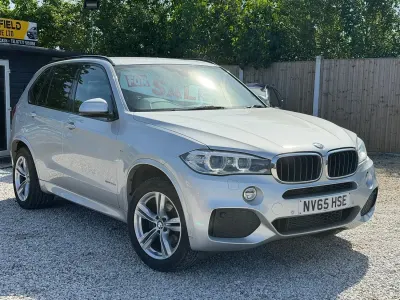 Used BMW X5 M Sport 2015 Silver SUV