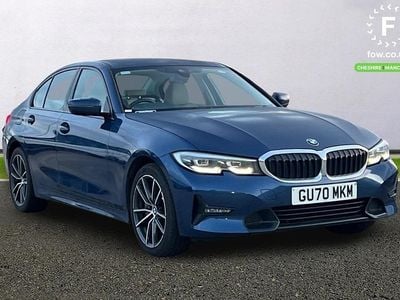 Blue Used 2020 BMW 330e Sport Line Sedan | £17,099 (Fair price)