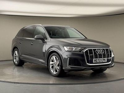Used Audi Q7 S-Line 340 HP (250 kW) 2022 Daytona gray pearl effect/daytona gray pearl effec SUV