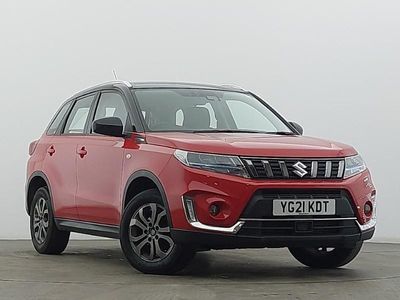 Red Used 2021 Suzuki Vitara SZ4 SUV | £12,998 (Fair price)