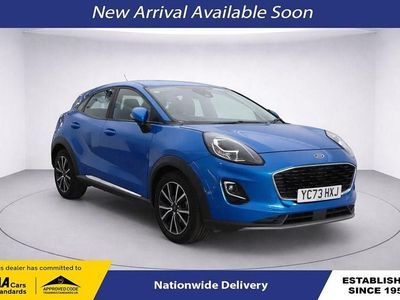 Used Ford Puma Titanium 125 HP (91 kW) 2023 Blue SUV