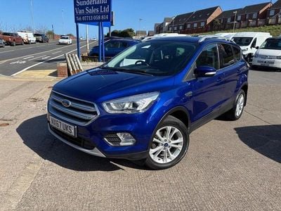 Used Ford Kuga Titanium 150 HP (110 kW) 2018 Blue SUV