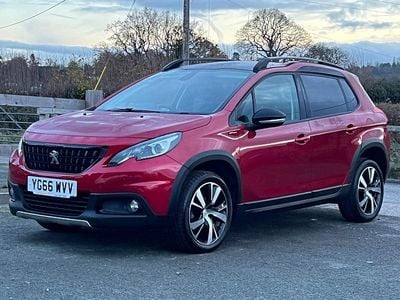 Red Used 2016 Peugeot 2008 GT-line SUV | £7,495 (Fair price)
