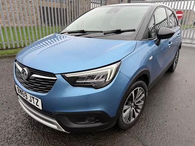 Used Vauxhall Crossland X Elite 2019 Blue SUV