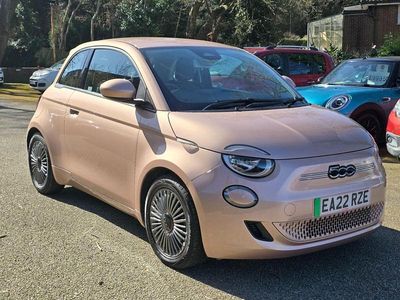 Used Fiat 500e Icon 86 kW (118 HP) 2022 Gold Hatchback