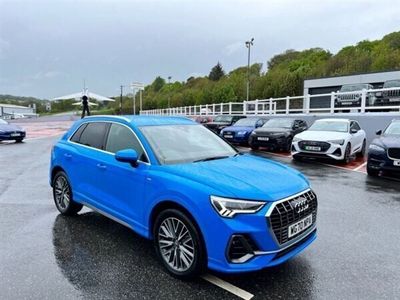 used Audi Q3 35TFSI S LINE 1.5 Petrol 5d 148 BHP 19 inch Wheels, Drive Select