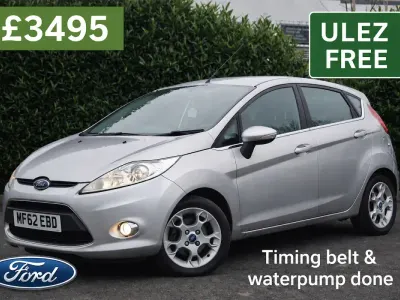 Used Ford Fiesta Zetec 2012 Silver Hatchback