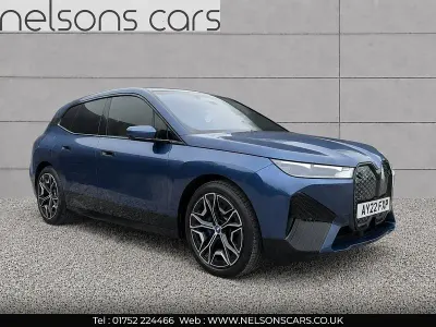 Used BMW iX M Sport 239 kW (326 HP) 2022 Blue SUV