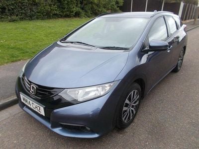 Used Honda Civic SE Plus 120 HP (88 kW) 2014 Blue Estate