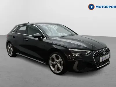 Used Audi A3 S-Line 2023 Black Sedan