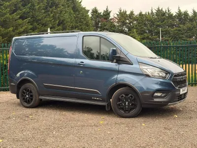 Used Ford Transit Custom 130 HP (95 kW) 2022 Blue Van