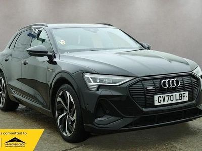 Used Audi e-tron Black Edition 300 kW (408 HP) 2021 Black SUV