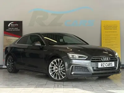 Used Audi A5 S-Line 190 HP (139 kW) 2017 Grey Coupe