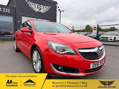 Used Vauxhall Insignia SRi 140 HP (102 kW) 2016 Red Hatchback