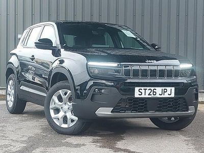 Ny Jeep Avenger Altitude 100 HK (73 kW) 2026 Svart SUV