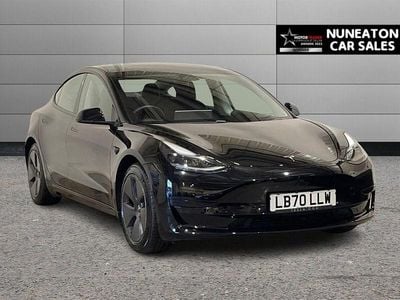 Black Used 2020 Tesla Model 3 Standard Range Plus Sedan | £16,500 (Good price)