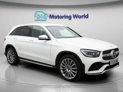 White Used 2020 Mercedes GLC220 AMG line SUV | £22,800 (Fair price)