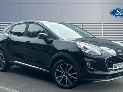 Used Ford Puma Titanium 125 HP (91 kW) 2023 Black SUV
