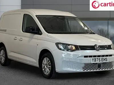 Used VW Caddy S 102 HP (75 kW) 2025 White MPV