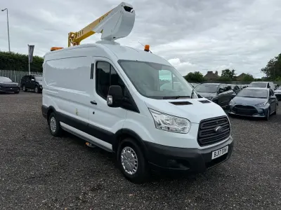 Used Ford Transit 100 HP (73 kW) 2017 White Van