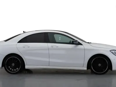 Used Mercedes CLA220 AMG line 2018 White Coupe