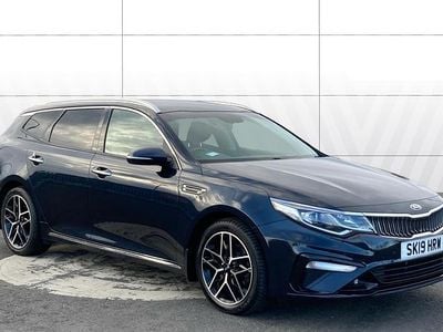 Used Kia Optima 136 HP (100 kW) 2019 Blue Estate