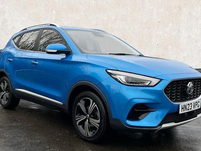Used MG ZS Excite 111 HP (81 kW) 2023 Blue SUV