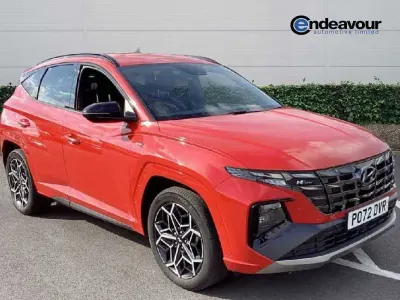Second-hand Hyundai Tucson N Line 230 CP (169 kW) 2023 Roșu SUV