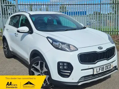 Used Kia Sportage GT-Line 174 HP (127 kW) 2018 White SUV