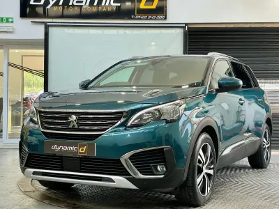 Used Peugeot 5008 Allure 130 HP (95 kW) 2019 Green SUV