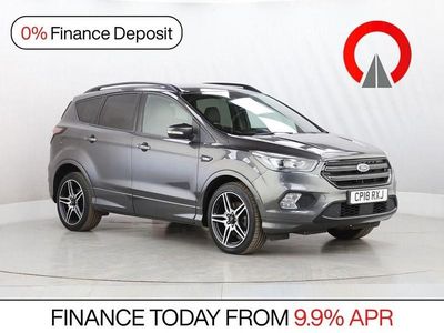 Used Ford Kuga ST-Line 150 HP (110 kW) 2018 Grey SUV