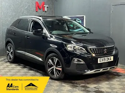 Used Peugeot 3008 Allure 130 HP (95 kW) 2019 Black SUV