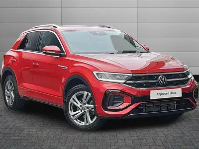 Used VW T-Roc R-line 150 HP (110 kW) 2023 Red SUV