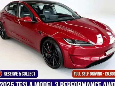 Used Tesla Model 3 Performance 11 kW (15 HP) 2025 Sedan