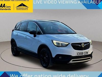 Used Vauxhall Crossland X 81 HP (59 kW) 2019 White SUV