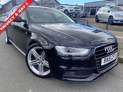 used Audi A4 2.0 AVANT TDI S LINE NAV 5d 187 BHP Estate