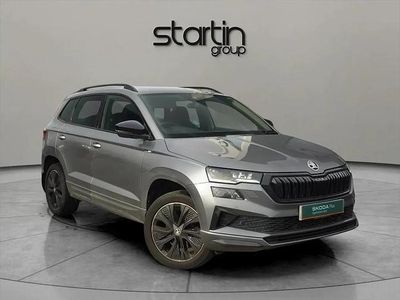 Used Skoda Karoq SportLine 147 HP (108 kW) 2022 Graphite grey metallic SUV