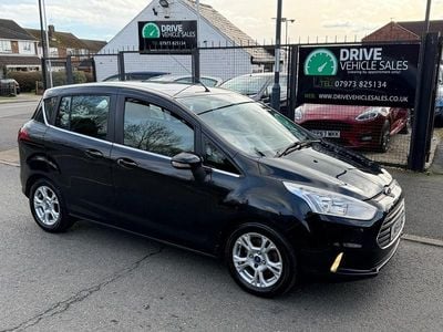 Used Ford B-MAX Zetec 2014 Black MPV