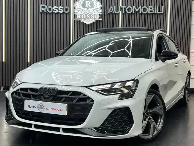 Used Audi A3 Black Edition 2025 White Sedan