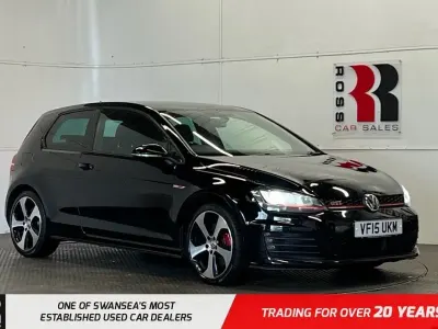Used VW Golf VII GTI 2015 Black Hatchback