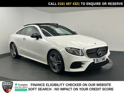 Usado Mercedes E220 AMG Line Premium 194 HP (142 kW) 2017 Branco Coupé