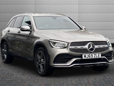 Used Mercedes GLC220 AMG line 194 HP (142 kW) 2019 Mojave silver Estate
