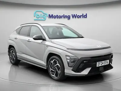 Gebraucht Hyundai Kona N Line 198 PS (145 kW) 2024 Grau SUV