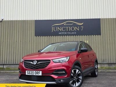Used Vauxhall Grandland X SRi 130 HP (95 kW) 2020 Red SUV