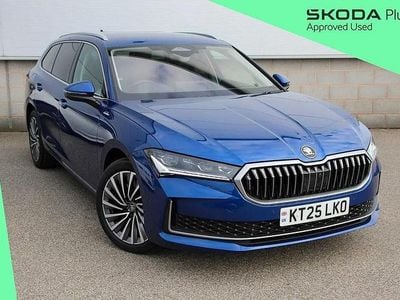 Used Skoda Superb LAURIN & KLEMENT 190 HP (139 kW) 2025 Cobalt blue metallic Estate