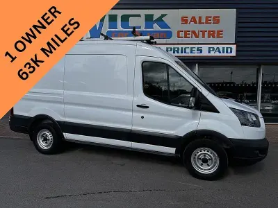 Used Ford Transit 105 HP (77 kW) 2018 White Van